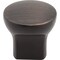 Elements 1" Diameter Brushed Oil Rubbed Bronze Round Brenton Cabinet Knob 239DBAC - alternate 3